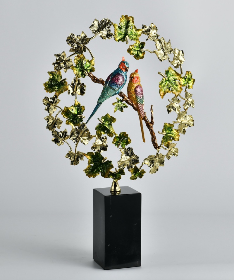 Songbird Garden Ring Sculpture