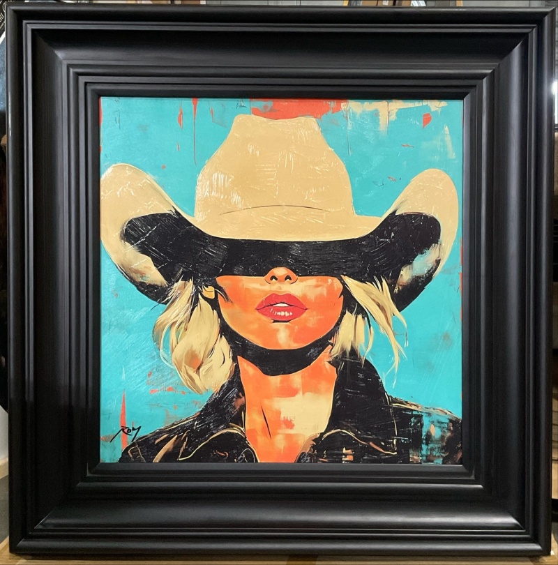 Western Charm Framed Giclee