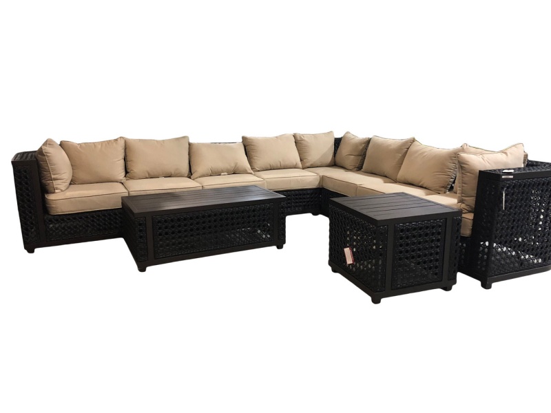 Monterey Ultimate Outdoor Sectional Set Of 8