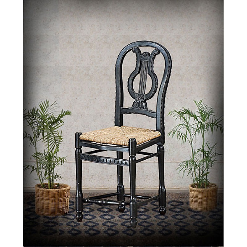 Lyre Counter Stool BK