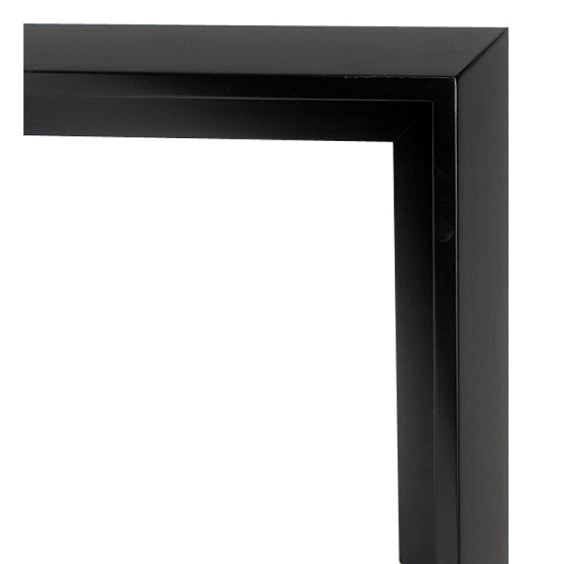 Modern Float Frame Only 30X30blk