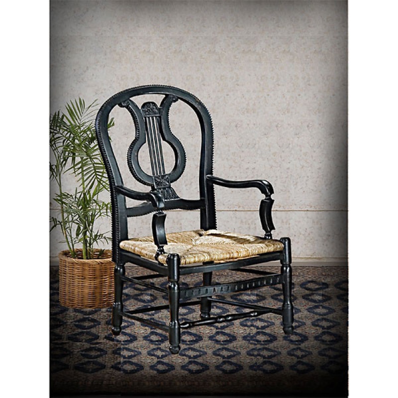 Lyre Armchair Bk