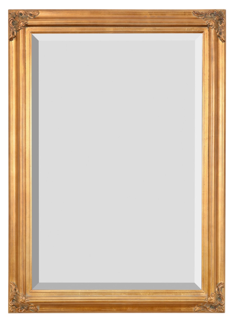 Mini Grand Victorian Mirror 24X36 Antique Gold