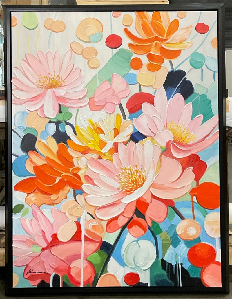 Framed Blooming Joy