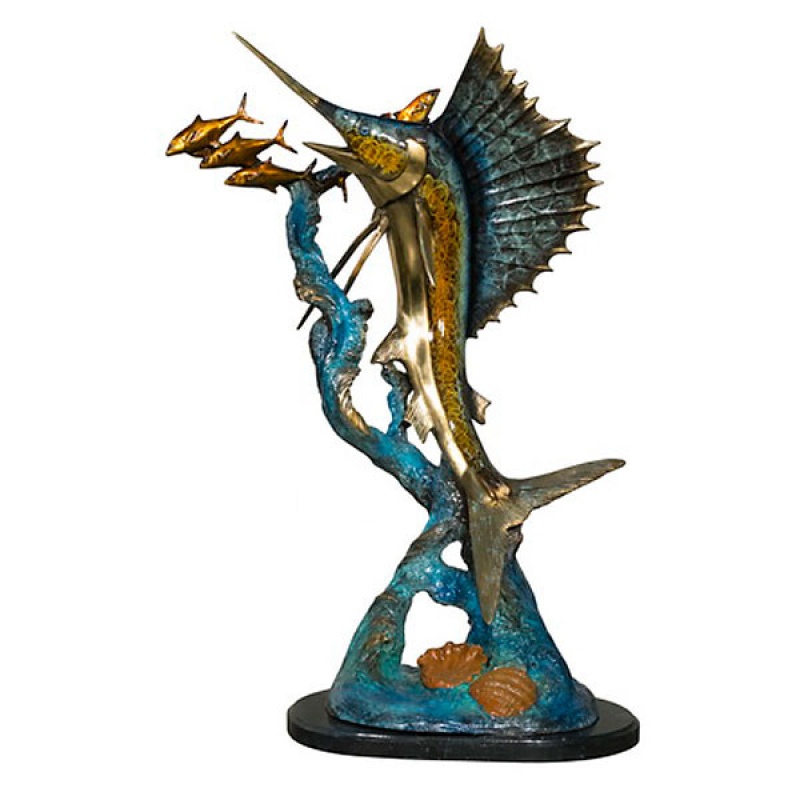 Swordfish On Marble Base