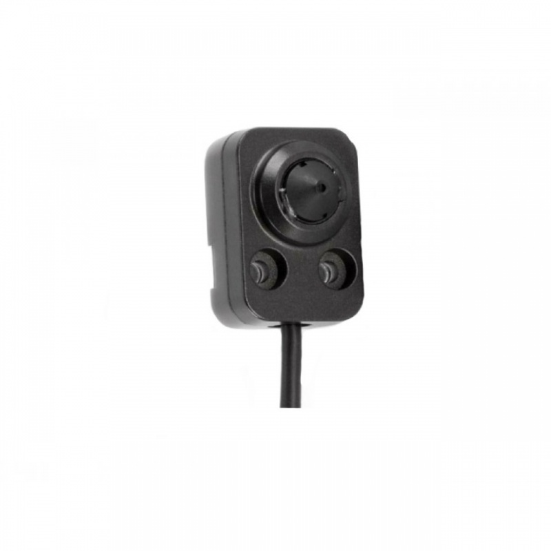 Hikvision Covert Camera Module, 1.3Mp/720P, H264, 3.7Mm, Elec. Day/Night, Wdr, 8M Cord, Flat Head (Base Unit Required)