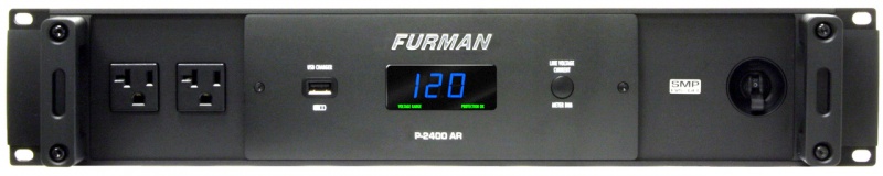 Furman 20A Advanced Ac Line Voltage Regulator W/Smp, 2Ru, 10Ft Cord