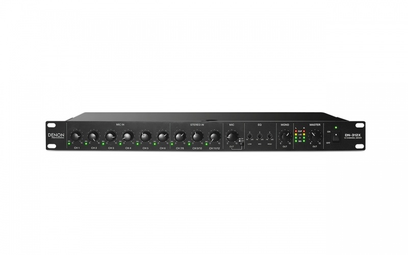 Denon Professional 12-Channel Line Mixer With Priority
