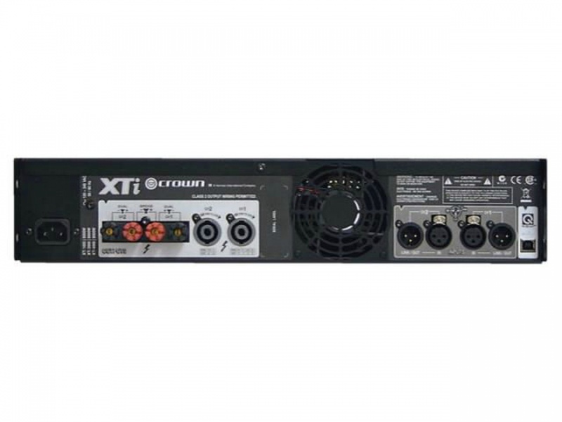 Crown Two Channel 800W @ 4 Ohm Power Amplifier, Xti2002