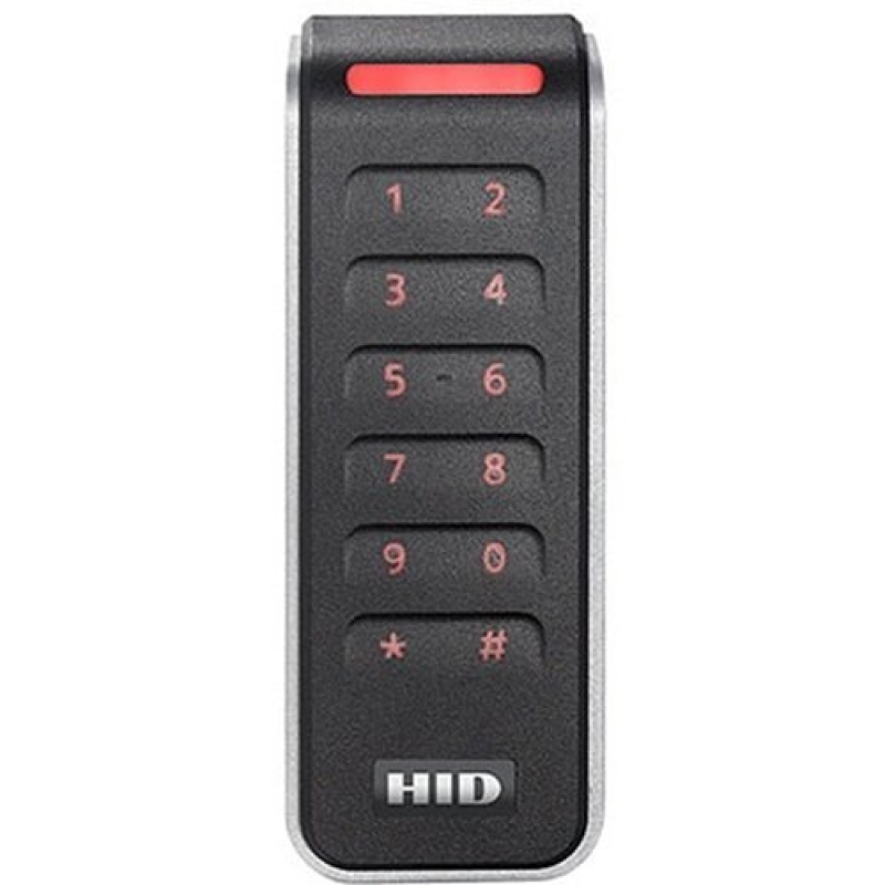 Hid Signo 20K Keypad Mullion Terminal Strip Reader, Seos Profile, Black ...