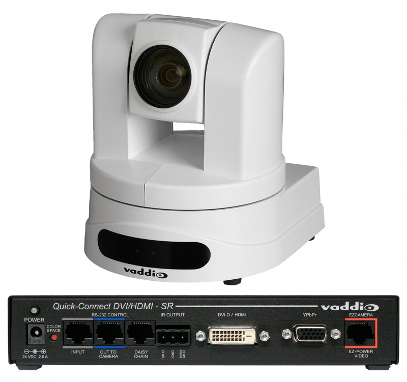 Vaddio Clear View Hd-20Se Qdvi System - White