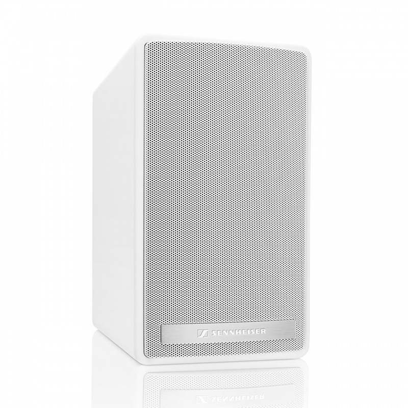 Sennheiser Active Loudspeaker, White. Delivery Includes Wall Mount Bracket/Hardware And 4 Ft. Power Cable