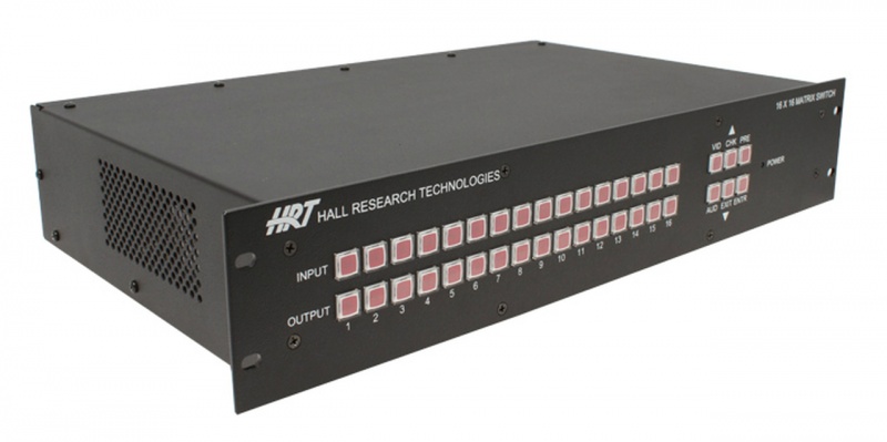Hall Research 16X16 Vga Video Matrix With Ip And Stereo Audio