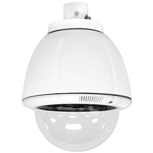 Sony 7" Outdoor Vandal Resistant, Pendant Wireless Ready Housing With H/B, Clear Dome