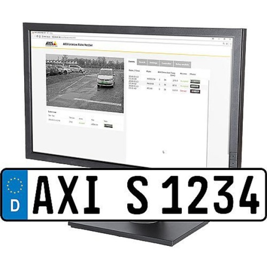 AXIS License Plate Verifier 1P E-License