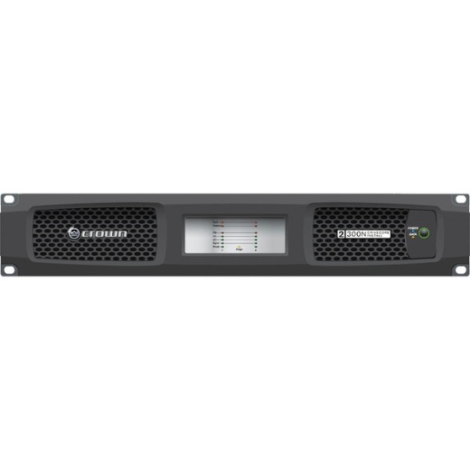Crown Two Channel 300W @ 4 Ohm Power Amplifier With Blu Link, 70V/100V