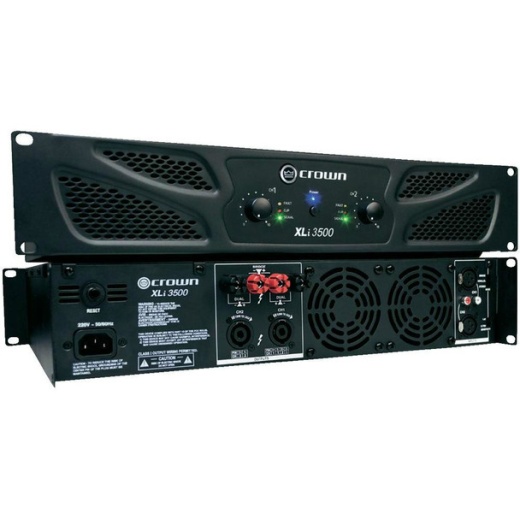 Crown XLI3500 Two Channel 1350W @ 4 Ohm Power Amplifier