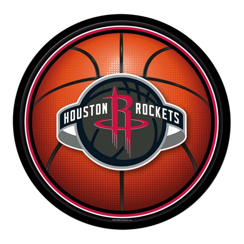 Houston Rockets: Basketball - Modern Disc Wall Sign