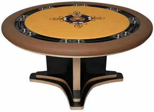 Dining / Furniture Poker Table Round - Fully Customizable