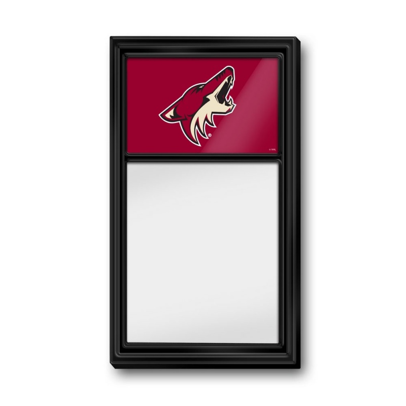 Arizona Coyotes: Dry Erase Noteboard