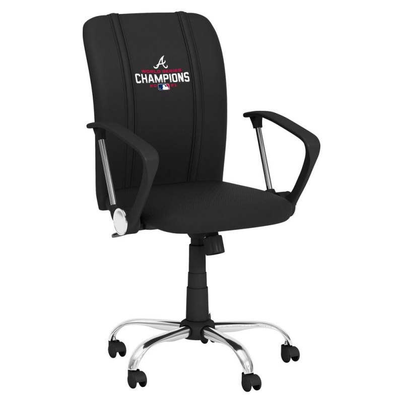 Curve Task Chair With Atlanta Braves 2021 World Champions