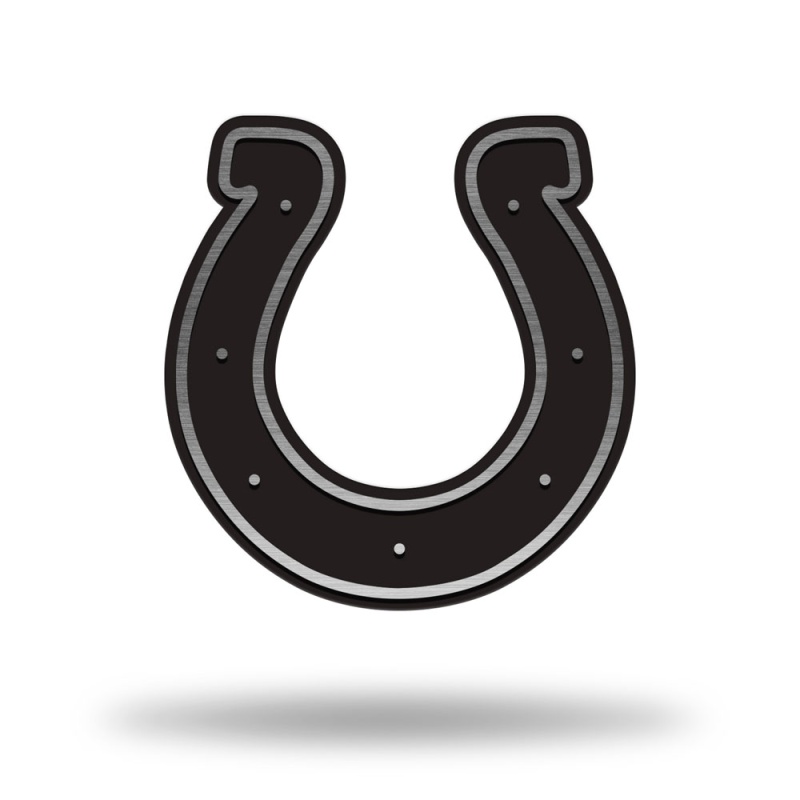 Nfl Indianapolis Colts Antique Nickel Auto Emblem For Car/Truck/Suv By Rico Industries
