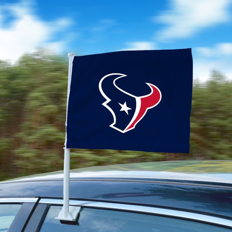 Houston Texans Car Flag Large 1Pc 11" X 14"