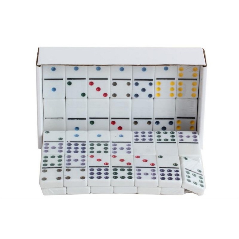 Standard Cardboard Double 9 Chicken Domino Set