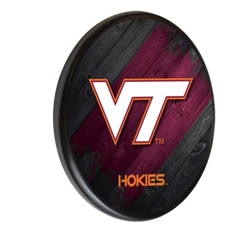 Virginia Tech Digitally Printed Wood Sign By The Holland Bar Stool Co