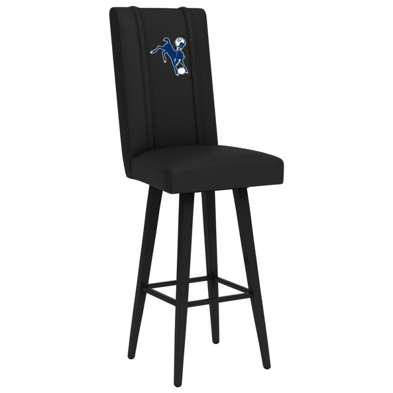Swivel Bar Stool 2000 With Indianapolis Colts Classic Logo