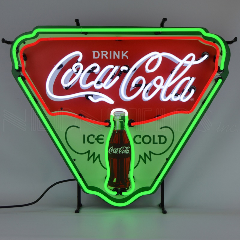 Coca-Cola Ice Cold Shield Neon Sign 24 X 29