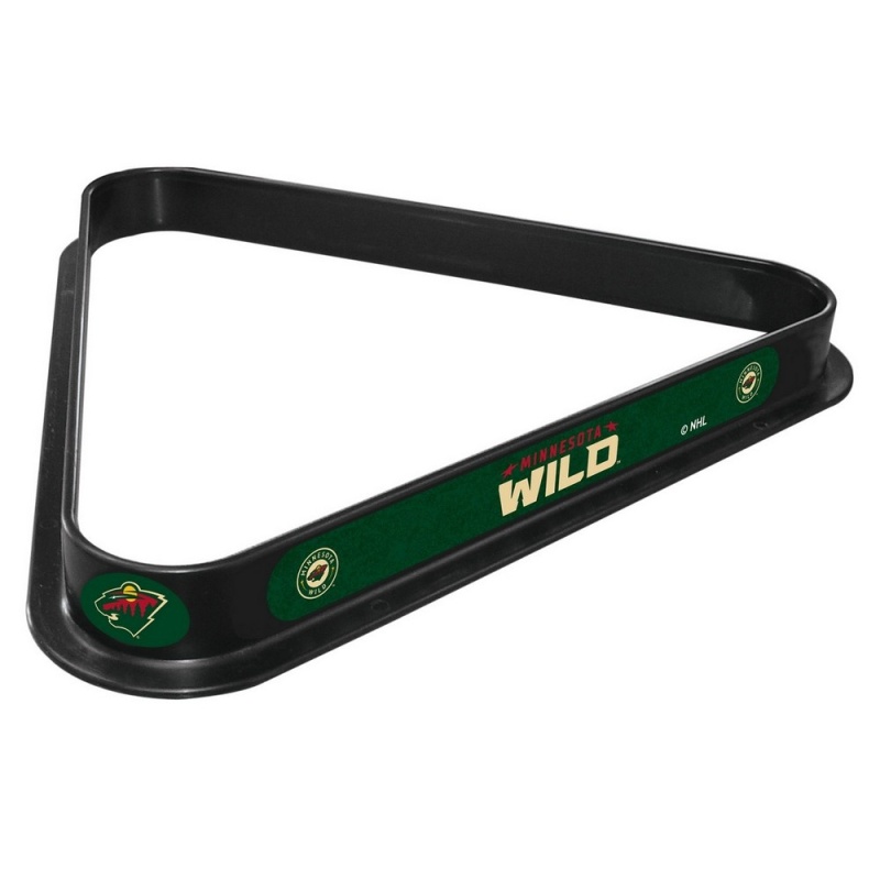 Minnesota Wild Billiard Triangle By Holland Bar Stool