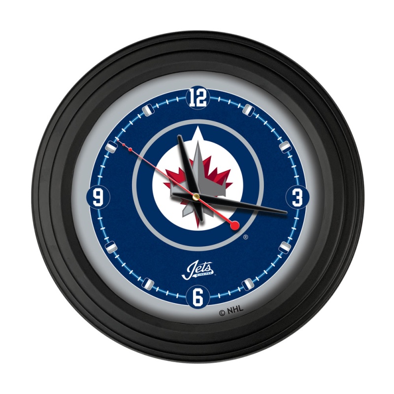 Winnipeg Jets 15" Traditional Wall Clock By Holland Bar Stool Co