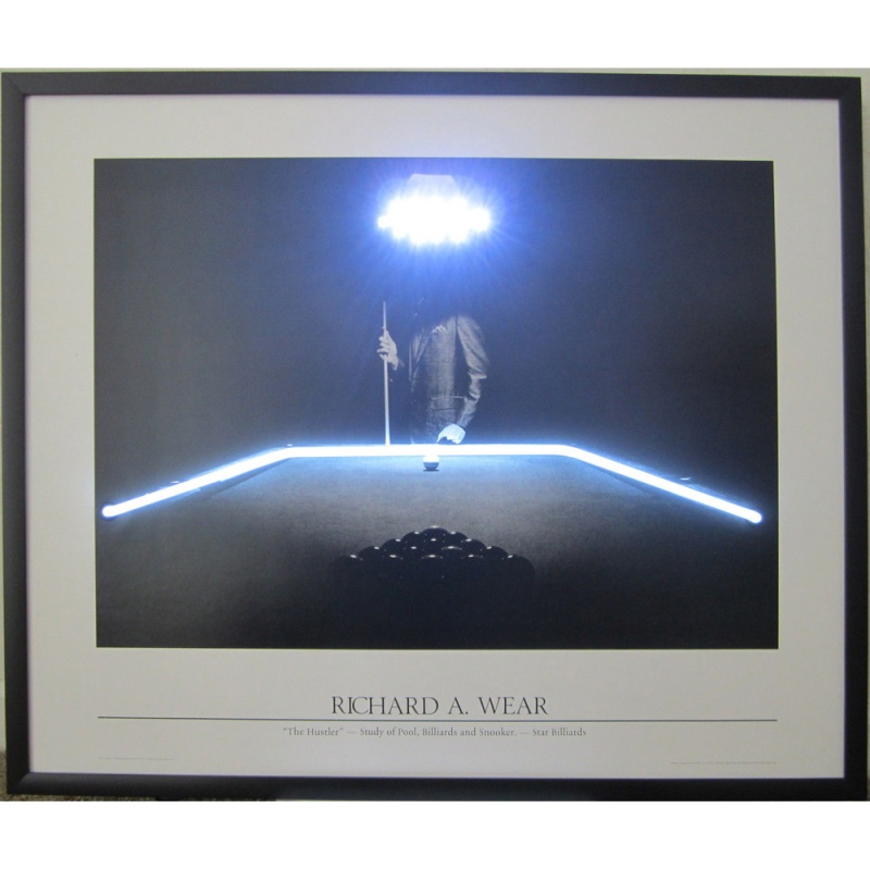 The Hustler Neon/Led Picture 28" X 22" X 1"
