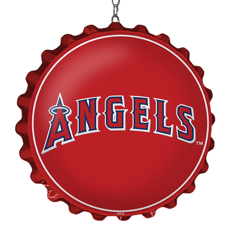 Los Angeles Angels: Wordmark - Bottle Cap Dangler