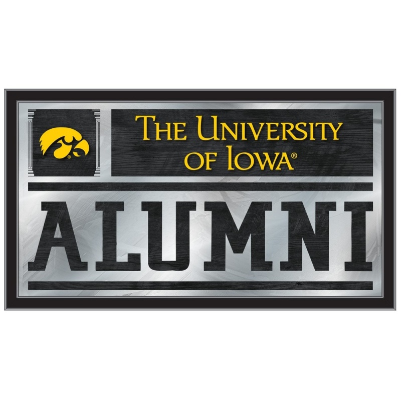 Iowa Alumni Mirror By Holland Bar Stool Co