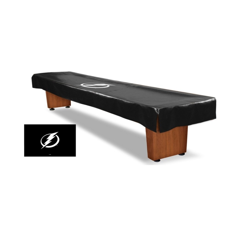 12' Tampa Bay Lightning Shuffleboard Table Cover By Holland Bar Stool Co