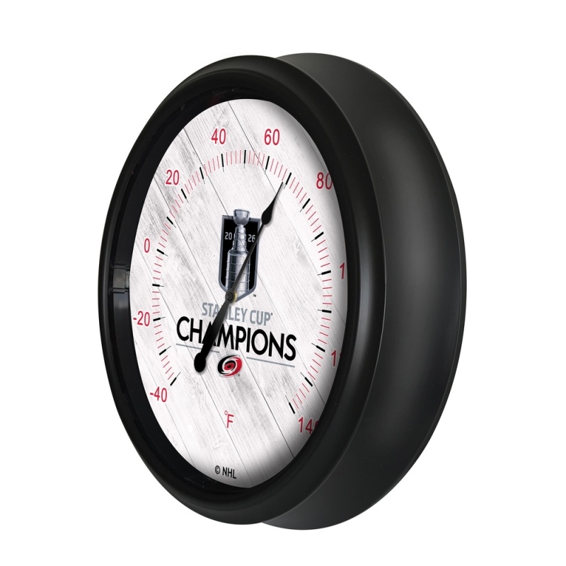 Carolina Hurricanes - 2026 Stanley Cup Indoor/Outdoor Led Thermometer