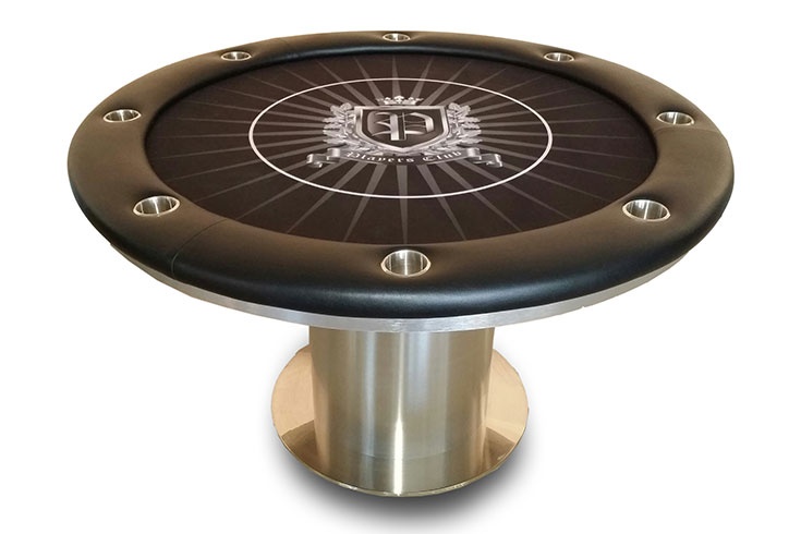 Cairo Round Poker Table