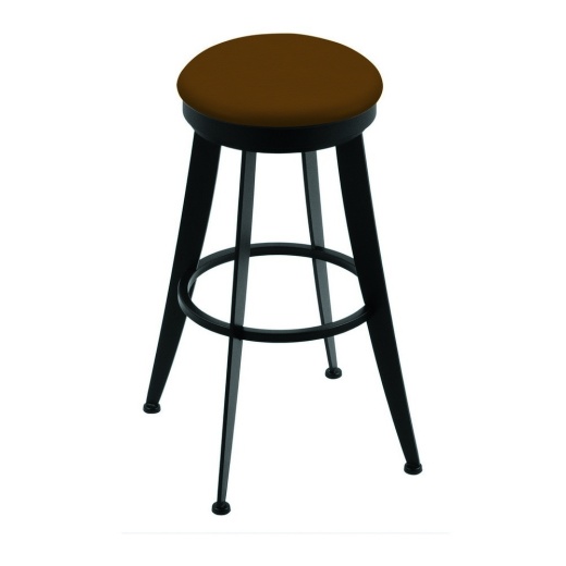 900 Laser 30" Swivel Bar Stool With Black Wrinkle Finish And Canter Thatch Seat