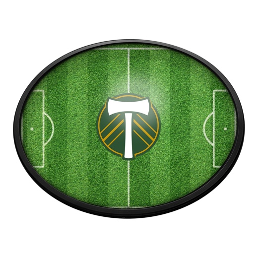 Portland Timbers: Pitch Oval Slimline Lighted Wall Sign