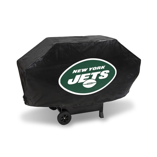 York Jets Deluxe Grill Cover (Black Background)
