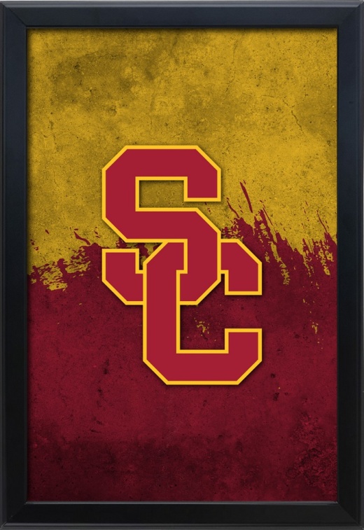 University Of Southern California 15.75" X 23.5" Led Snap Frame Lightbox By Holland Bar Stool Company
