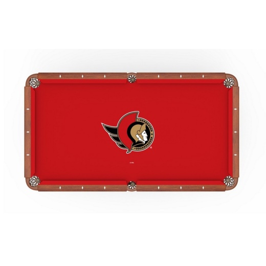 Ottawa Senators Pool Table Cloth By Hbs