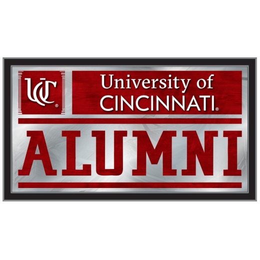 Cincinnati Alumni Mirror By Holland Bar Stool Co