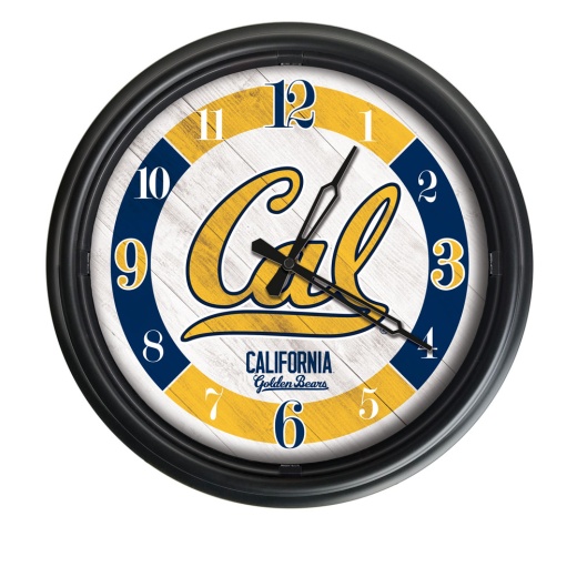University Of California Indoor/Outdoor Led Wall Clock By Holland Bar Stool Co