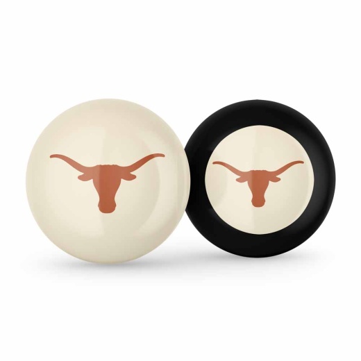 University Of Texas Cue Ball & 8 Ball