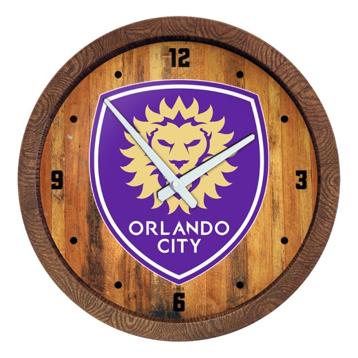 Orlando City: "Faux" Barrel Top Clock