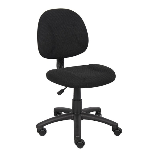 Boss Black Deluxe Posture Chair