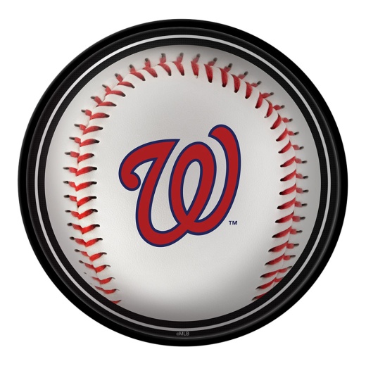 Washington Nationals: Baseball Modern Disc Wall Sign
